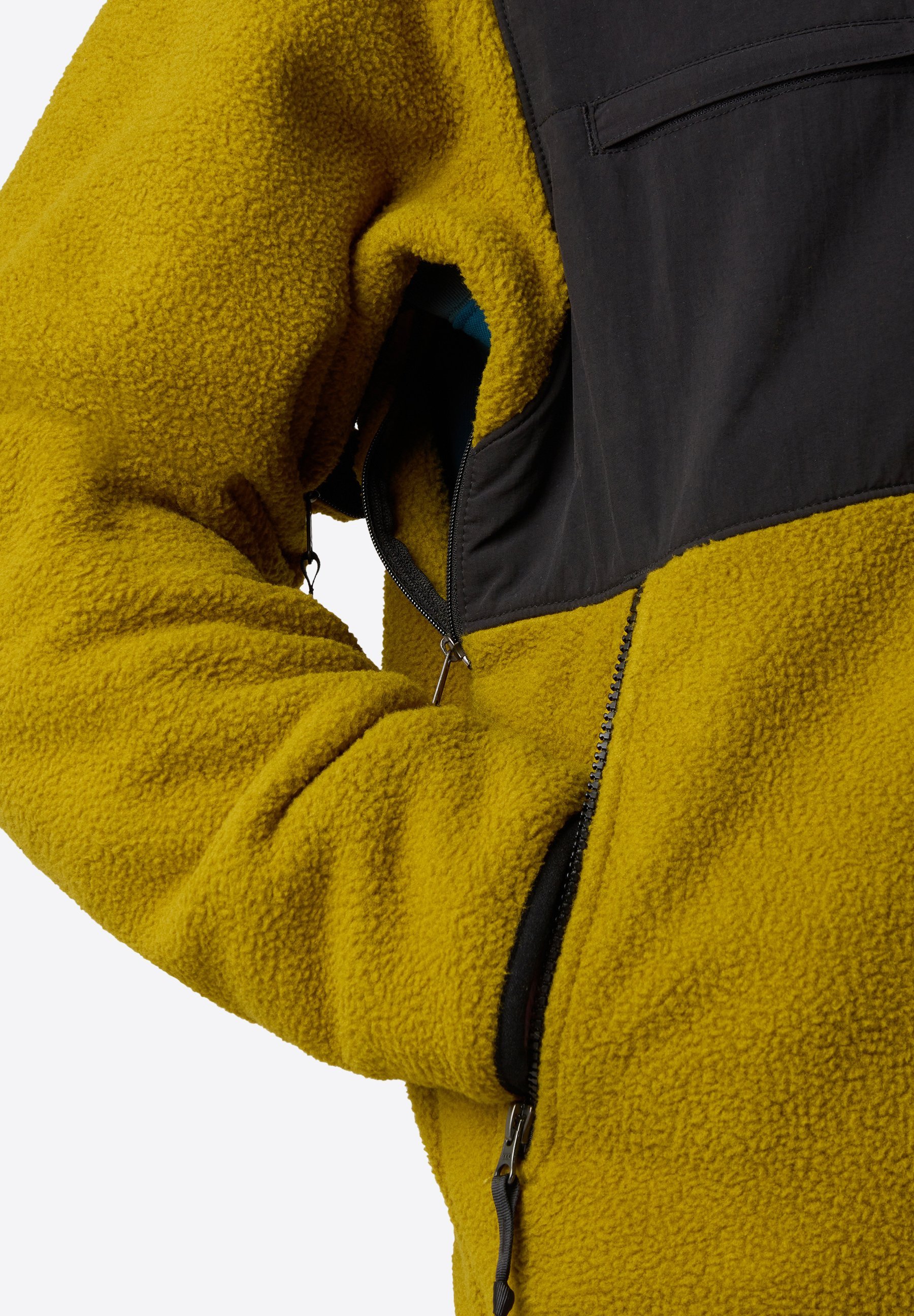 Giacca The North Face M RETRO DENALI - Giacca in pile - colore nero senape scuro tnf