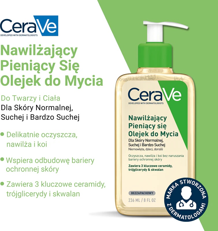 CeraVe Cleansers hidratantno čistilno olje v peni