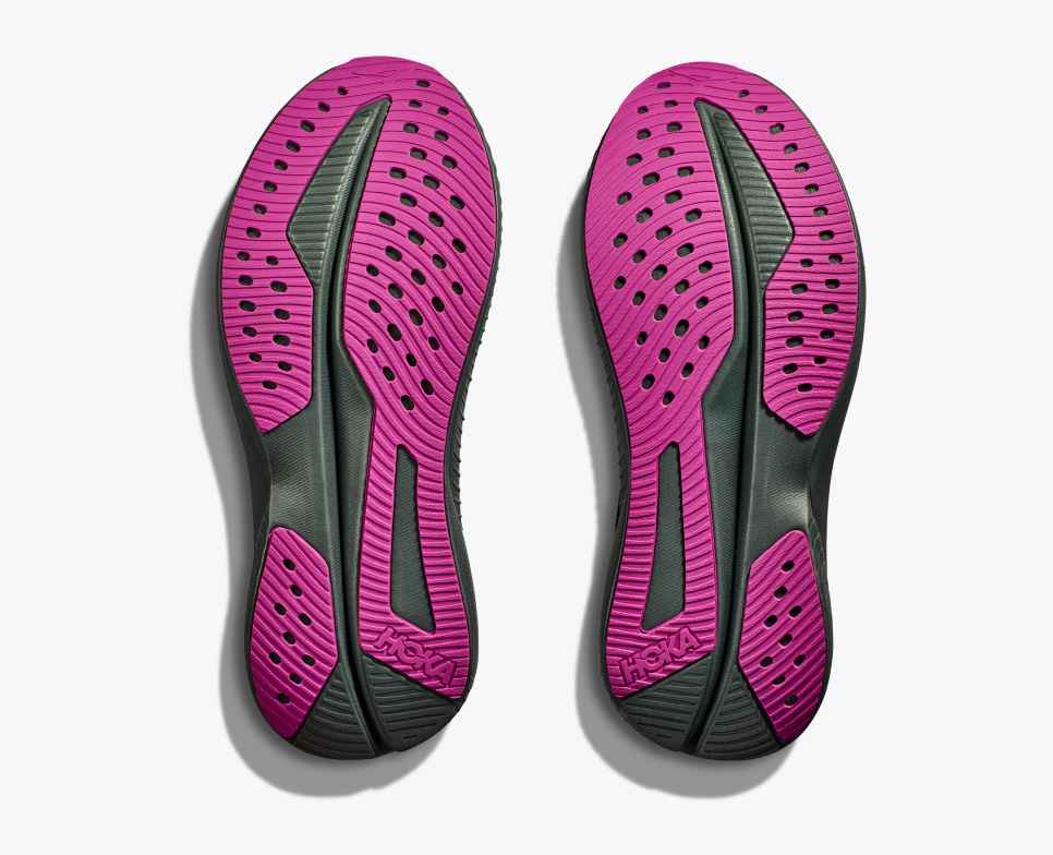 HOKA Mach 6 Noir / Fuchsia