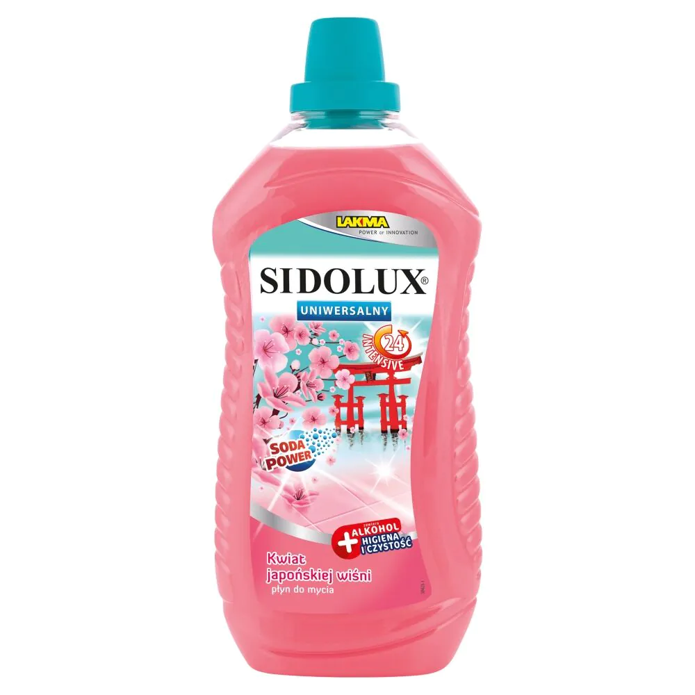 Sidolux Uniwersalny Kwiat Japońskiej Wiśni - Płyn do mycia 1 L
