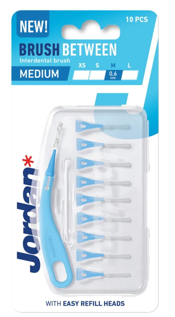 Jordan Clinic Brush Szczoteczki Międzyzębowe Between Medium