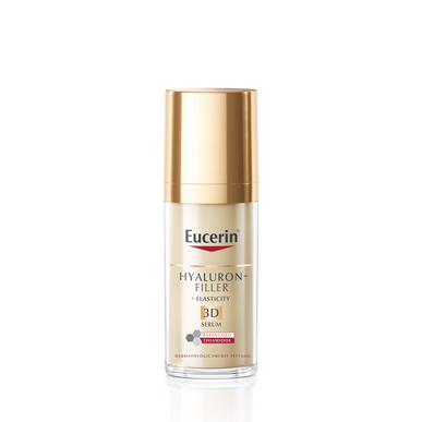 Eucerin Hyaluron-Filler Elasticity 3D -seerumi, ikääntymistä ehkäisevä ja tummia läiskiä vähentävä kasvoseerumi, 30 ml