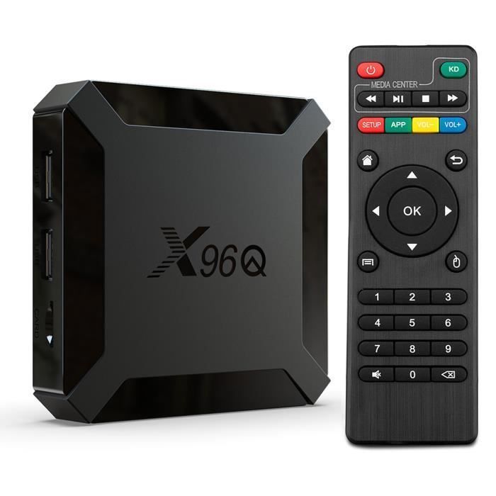 Reproductor IPTV - PRUMYA - X96Q Mini - Android 10.0 - 4 GB de RAM - 16 GB de ROM - 4K HD