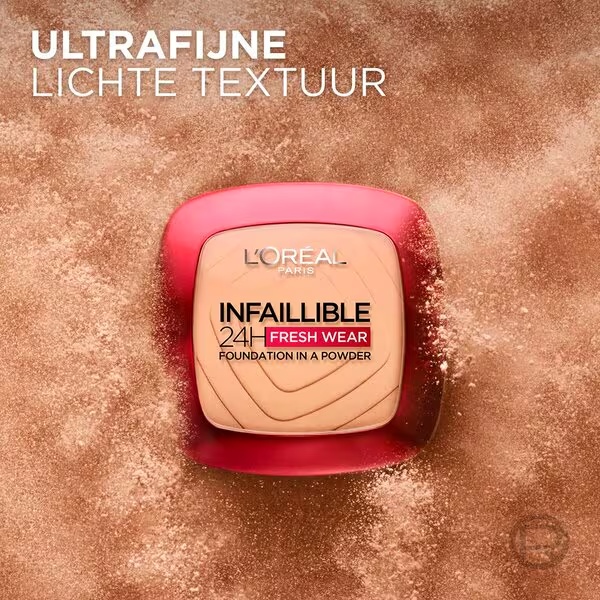 L'Oréal Paris Infaillible 32H Fresh Wear 330 Hazelnut tekući puder u prahu<br>9 g