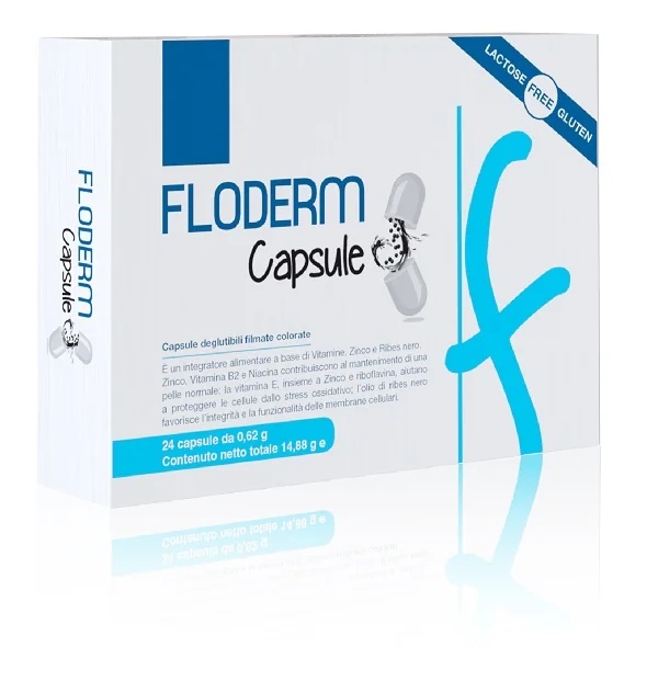 FLODERM Floderm gélules 24 gélules