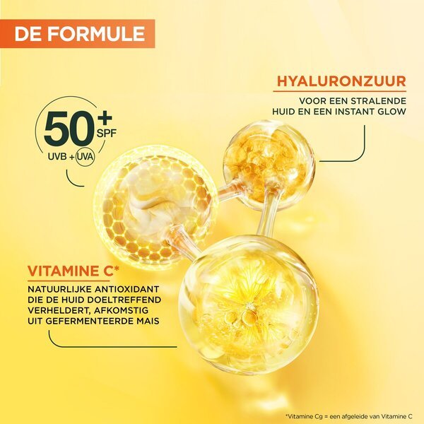 Garnier Vitamin C SPF50+ Nevidljivi antipigmentacijski dnevni UV fluid<br>40ml