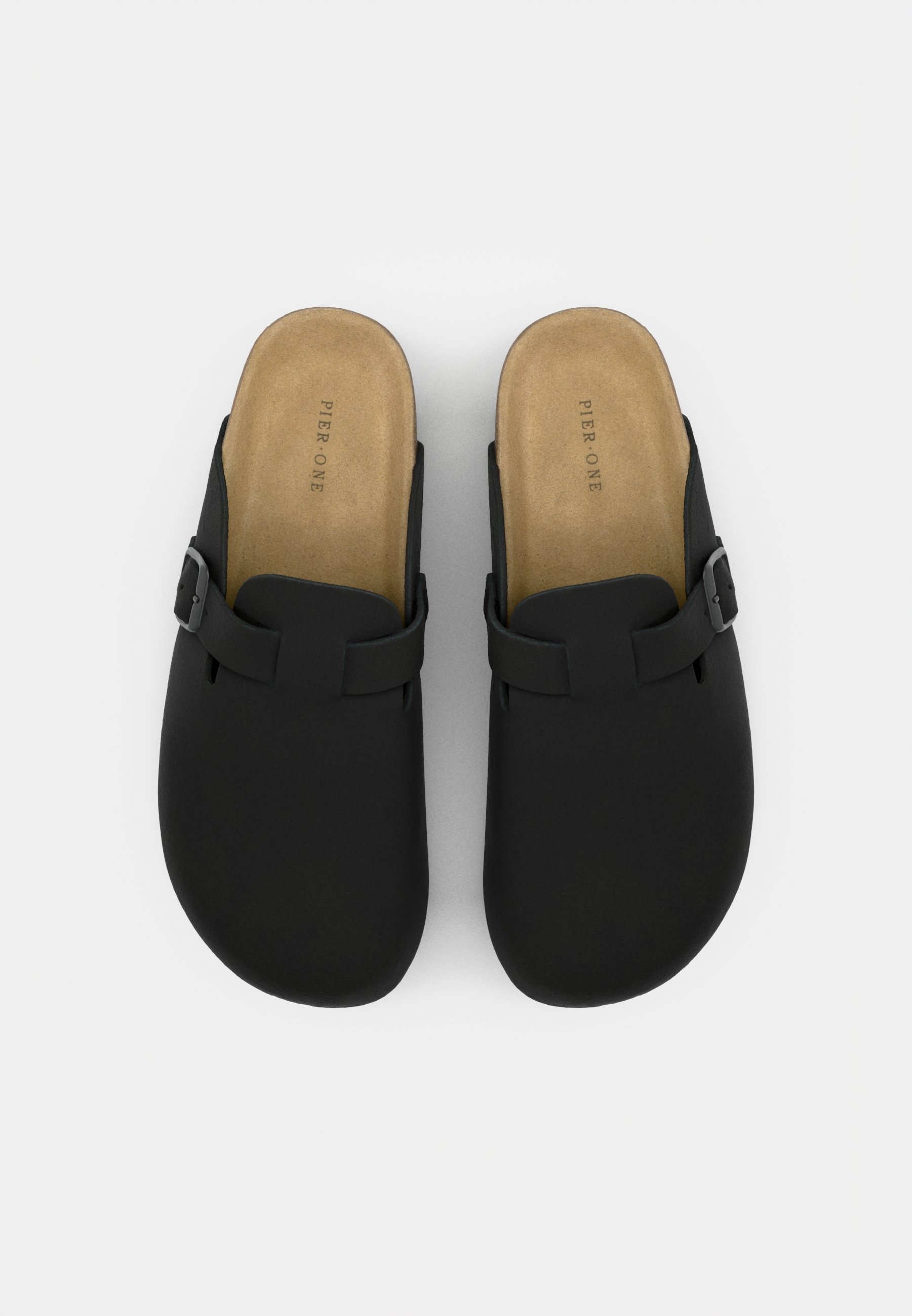 „Pier One“ odinės unisex šlepetės – juodos