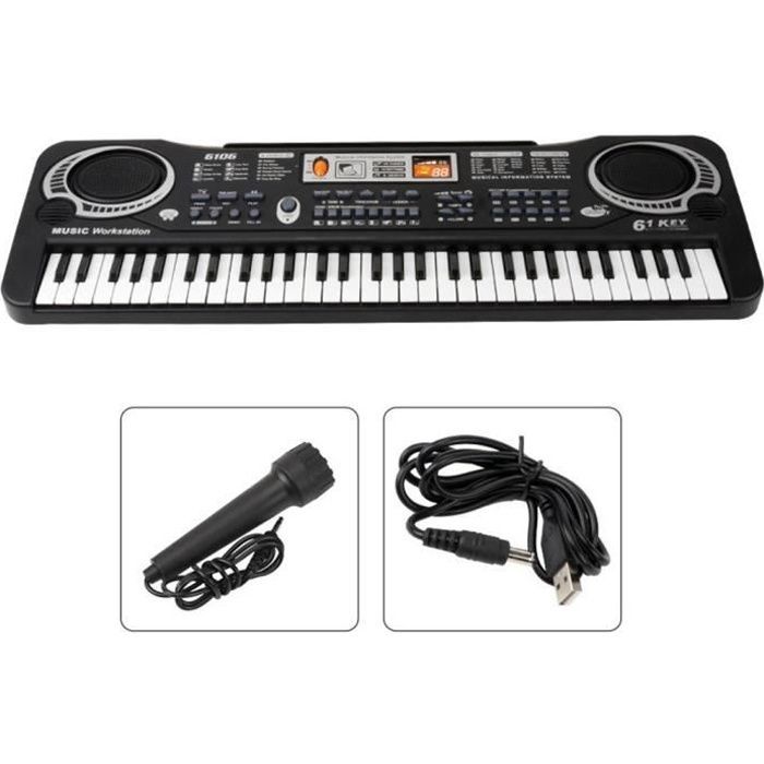 Pianoforte multifunzione per bambini MOGOI con 61 tasti e microfono