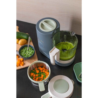 Béaba Babycook Robot Cuiseu Neo Green maisto smulkintuvas kūdikių maistui, žalias, 1 vnt., 1 vnt.