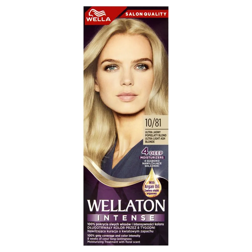 Wellaton Farba do włosów Rst 10/81 Ultra Jasny Popielaty Blond