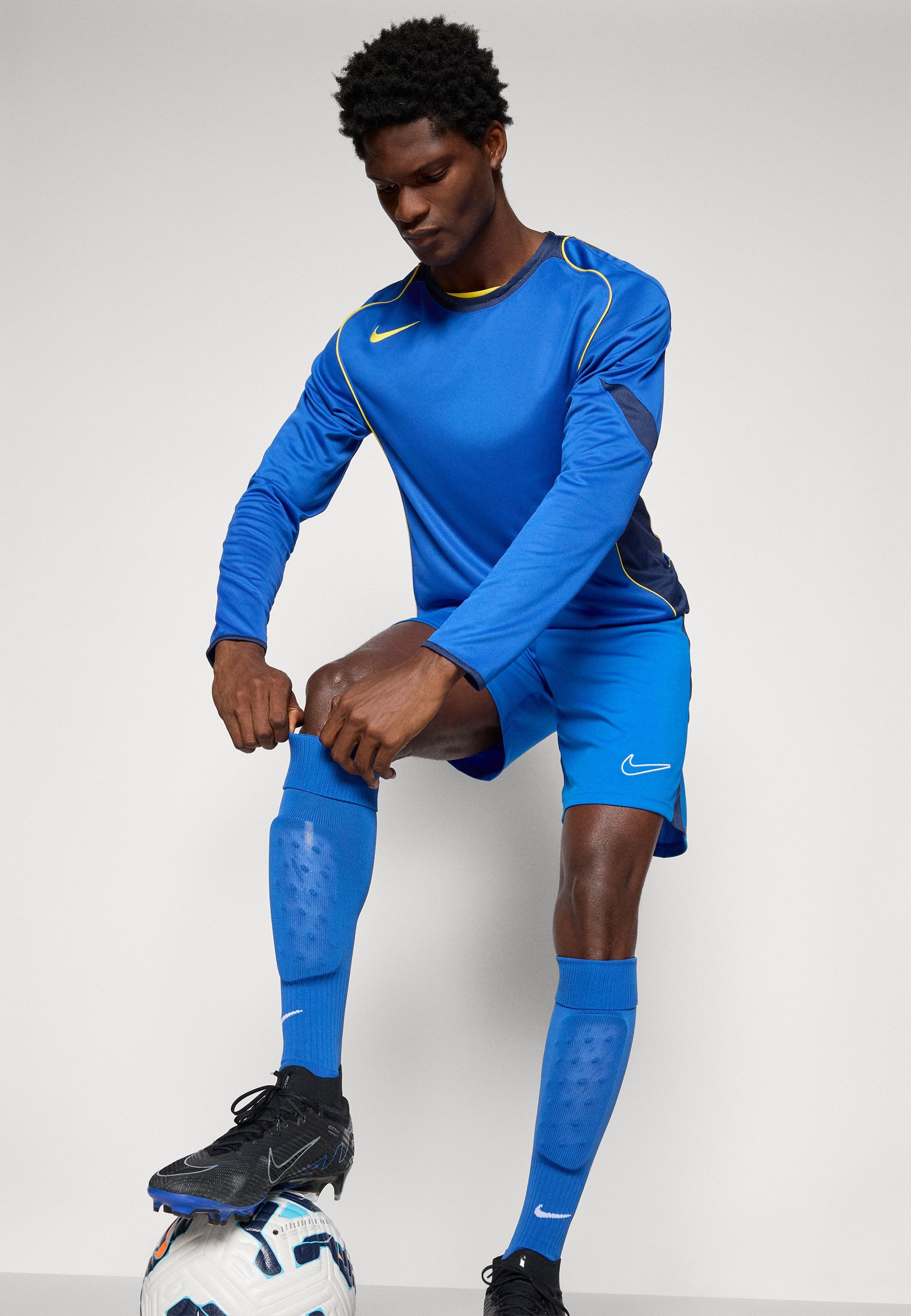 Nike Performance T90 TOP - Top met lange mouwen - game royal/midnight navy/lightening