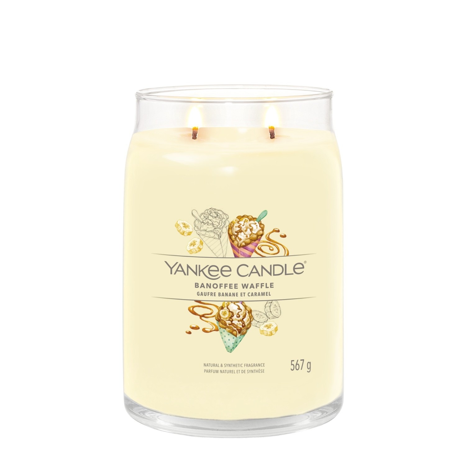 YANKEE CANDLE BANOFFEE WAFFLE