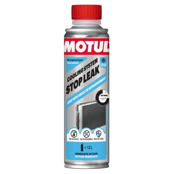 Aditivo antifugas para radiadores Motul - Sella las fugas - Repara microfisuras - 300 ml