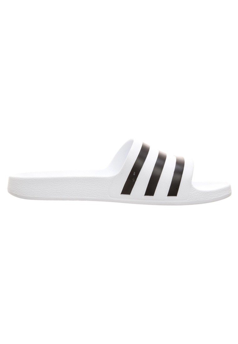 adidas Sportswear ADILETTE AQUA - Muiltjes - wolkwit kernzwart wolkwit