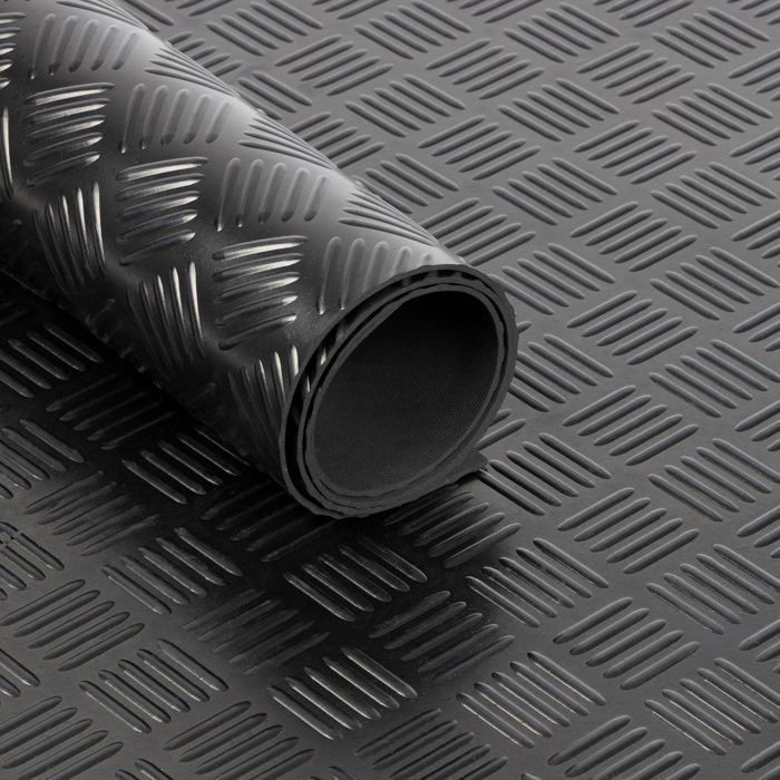 Suelo resistente de -30 °C a +69 °C, espesor = 3 mm, modelo Karo, 150 x 500 cm
