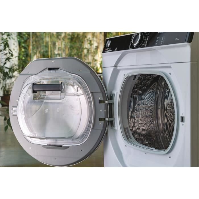 HOOVER NDPEH10A2TCBEXSS H-DRY 500 Heat Pump Tumble Dryer - 10 kg - Connected - White