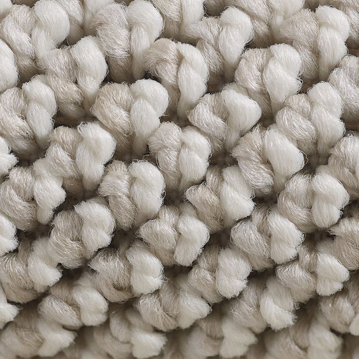 Carpetsale24 Crèmekleurig vloerkleed voor de woonkamer 240x340 cm Modern effen vloerkleed met gemengde lussen Onderhoudsvriendelijk Decoratief vloerkleed Zacht