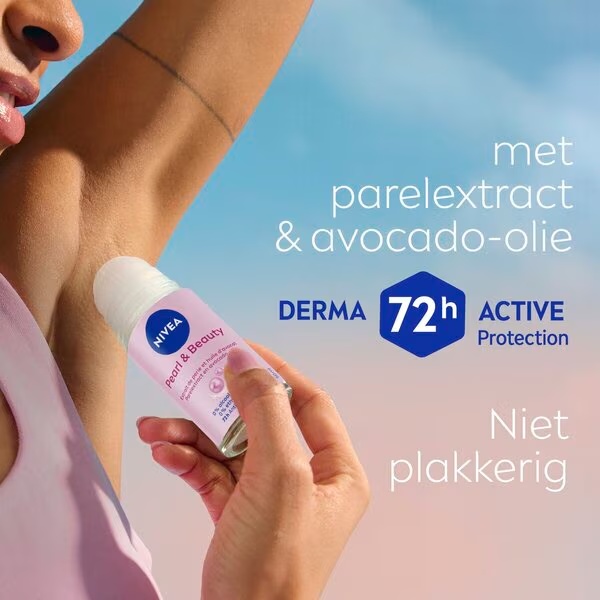 NIVEA Pearl & Beauty antiperspirantas-rolleris, 50 ml