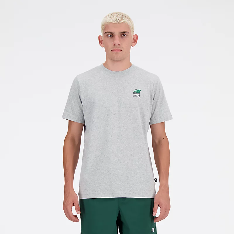 Μπλούζα Homme Sport Essentials Bookshelf - ΑΘΛΗΤΙΚΟ ΓΚΡΙ