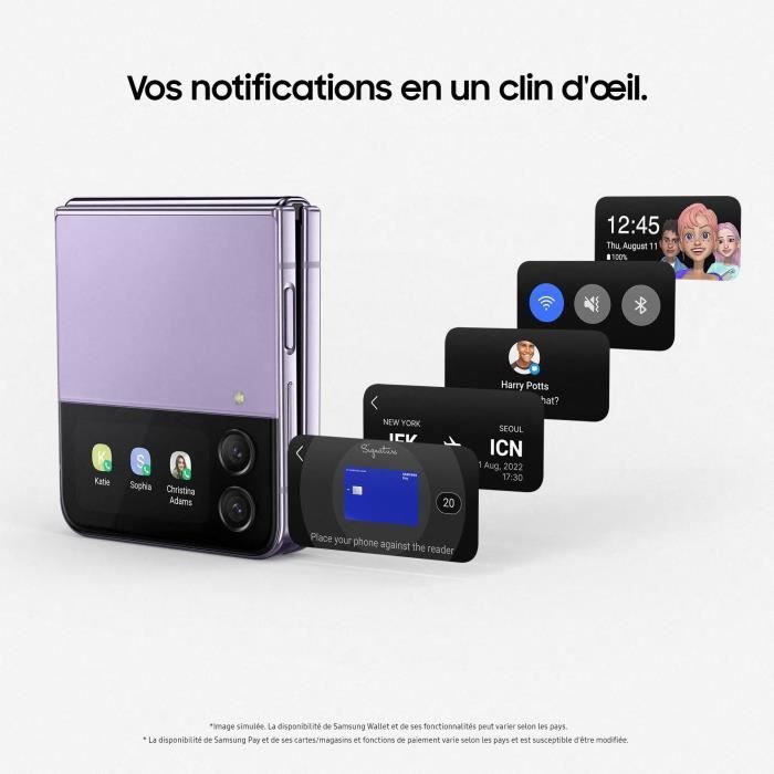 SAMSUNG Galaxy Z Flip4 128GB 5G Azul