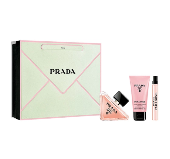 Prada Paradoxe woda perfumowana spray 90 ml   10 ml   balsam do ciała 50 ml