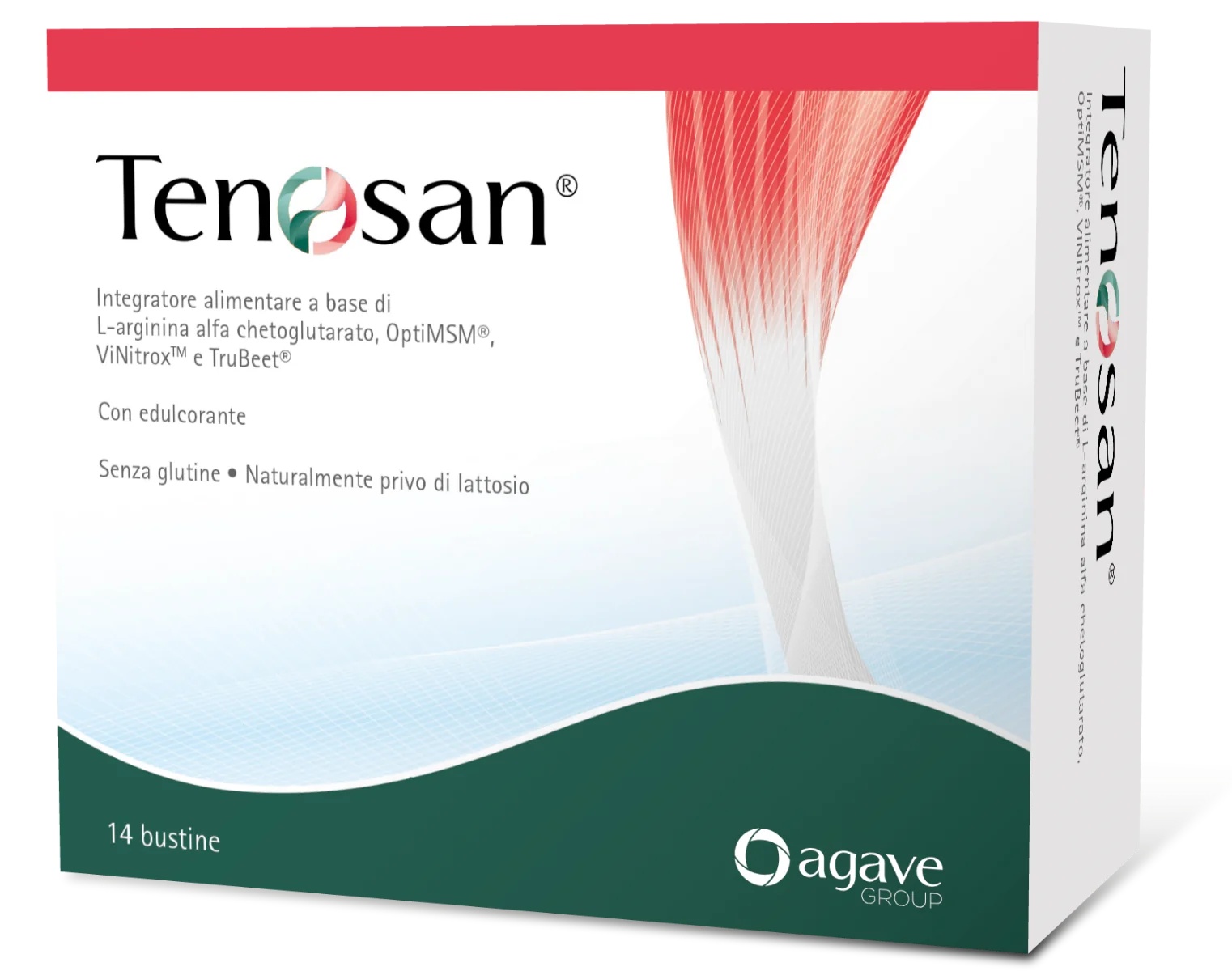 Tenosan voedingssupplement met agave voor kraakbeengezondheid en microcirculatie, 14 zakjes, glutenvrij.