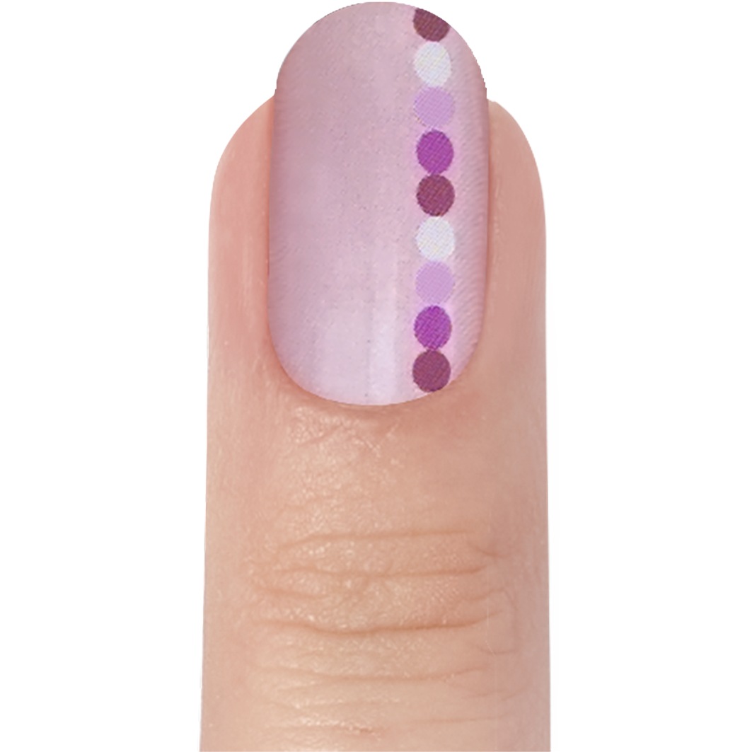 Miss Sophie Nageldesign Purple Dots - 1 Stück
