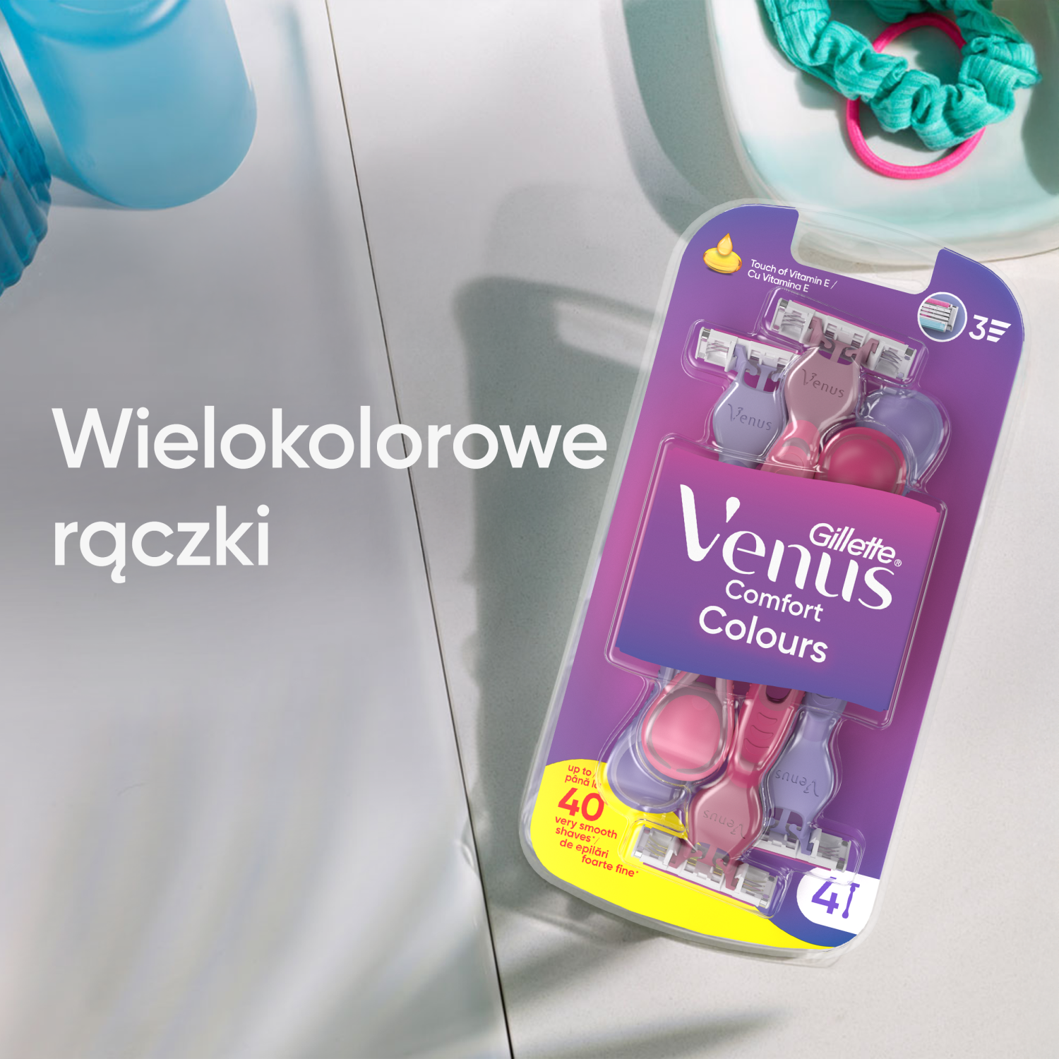 Dámské holicí strojky Gillette 6 ks Simply Venus 3