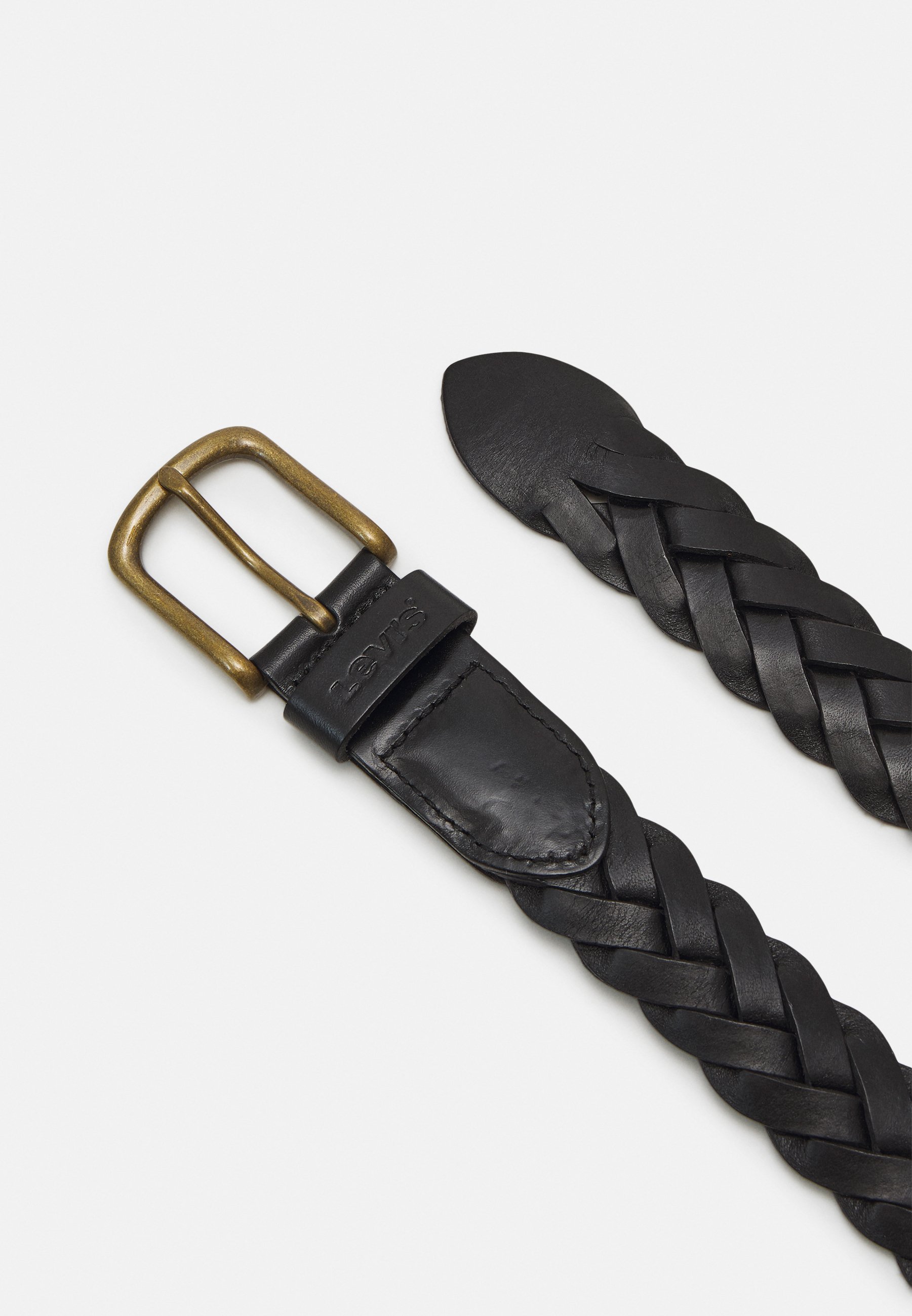 Levi's® gevlochten riem unisex - Riem - normaal zwart
