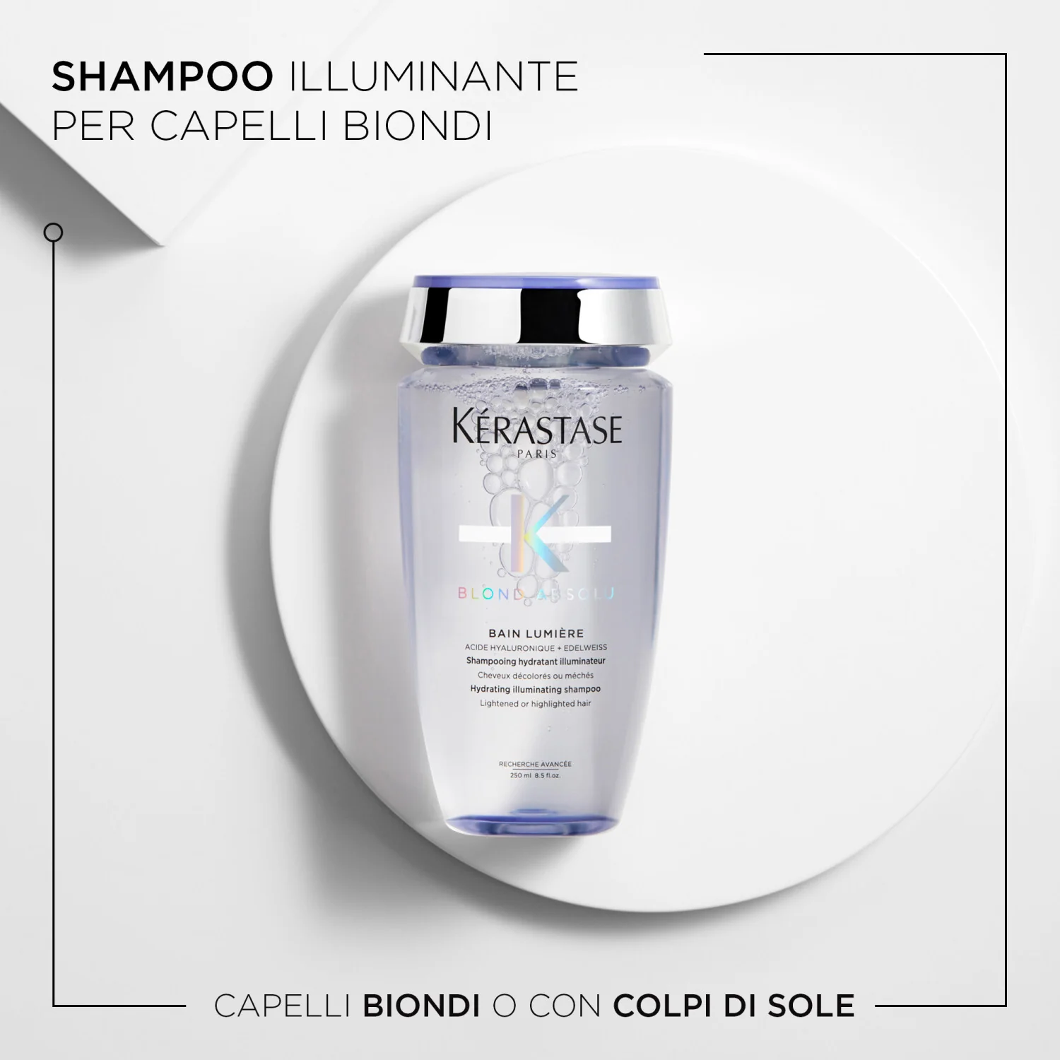 Blond Absolu Cofanetto Blond Absolu Holidays 2025 - Cofanetti per Capelli, Shampoo Riparatore, Balsamo Riparatore Capelli, Olio Capelli Styling & Finish