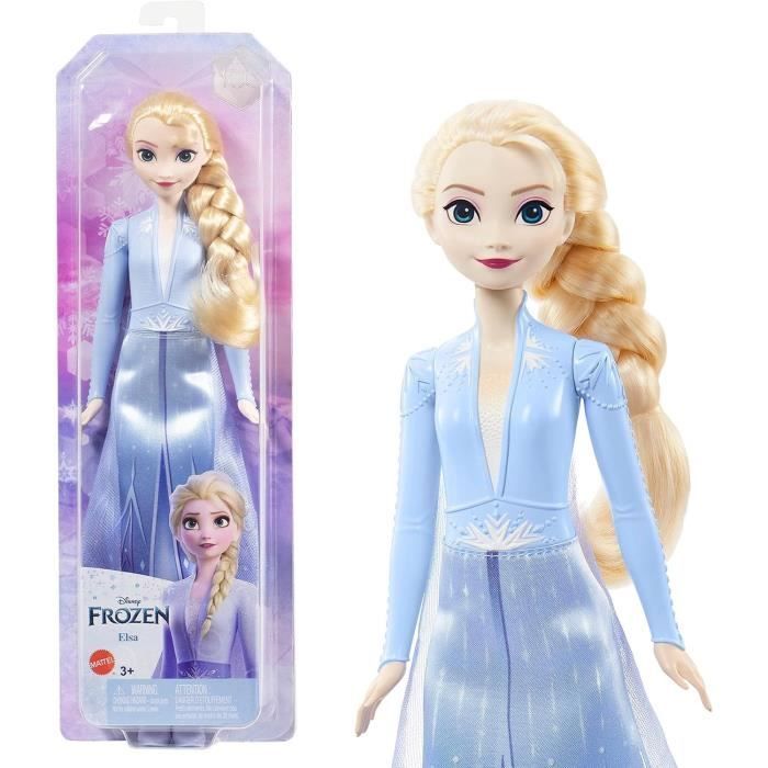 Frozen 2 - Elsa - Mattel Disney Doll with Outfit and Accessories HLW48