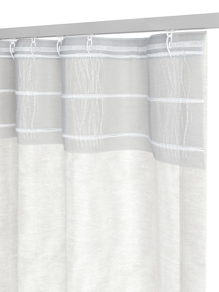 BOREN Zavjesa BOREN 1x140x245cm prljavobijela