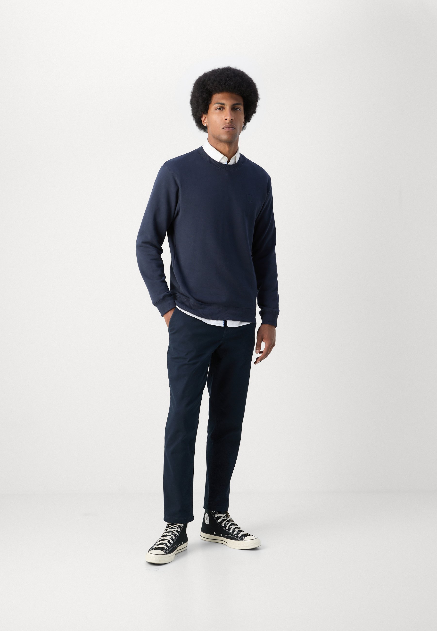 Logo Scotch & Soda CORE - Sweat-shirt - Nuit