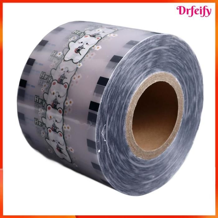 Film sellador para vasos - AKOZON - Rollo - Resistente a altas temperaturas - Para vasos de PP y papel - Espesor 6,5–9,5 mm
