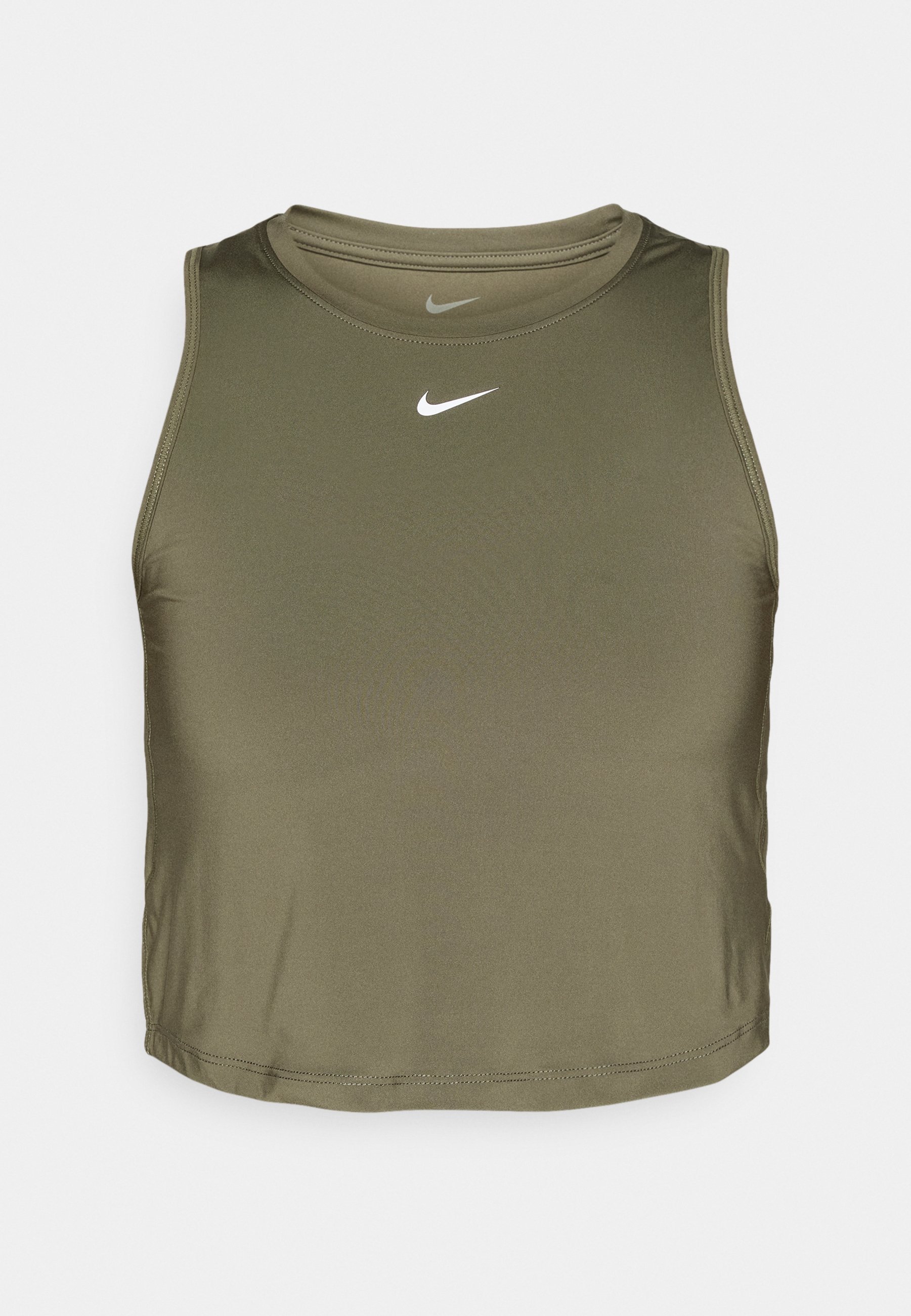 Nike Performance ONE CLASSIC - Top - středně olivová/bílá