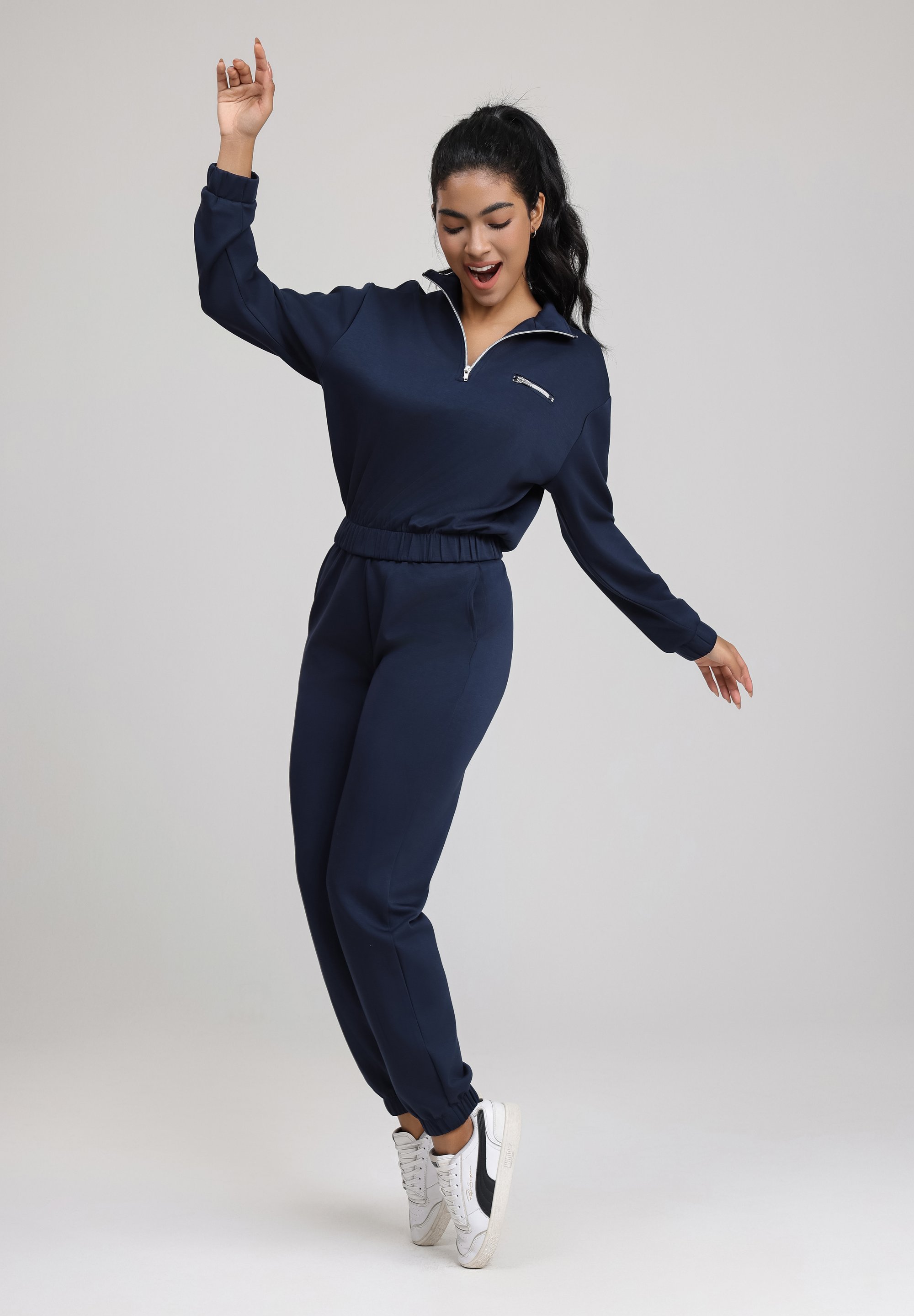 Even&Odd SET - Trainingspak - marineblauw
