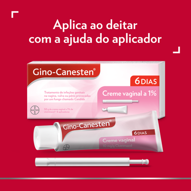 Gino-Canesten Gino-Canesten soppdrepende vaginalkrem 1 % 50 g 50 g
