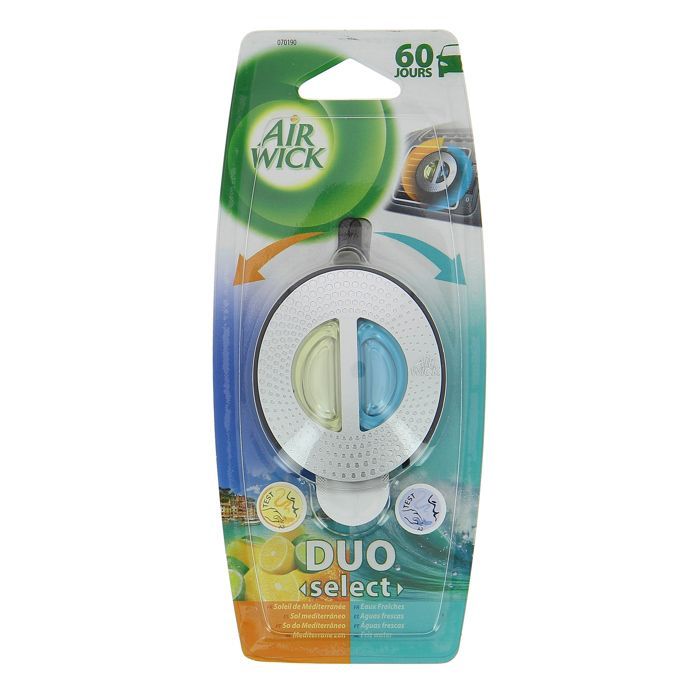 Difusor dúo AIR WICK plateado Soleil Médit/unidad