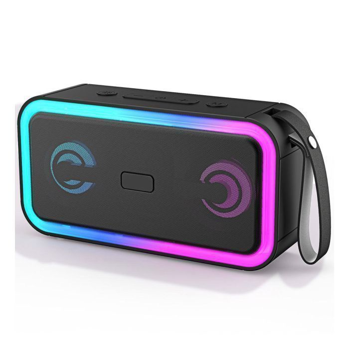 Enceinte Bluetooth Portable-Haut-parleur Bluetooth sans fil portable-TWS-20 heures d’autonomie - 40W - étanche IP67 Avec Micro, LED
