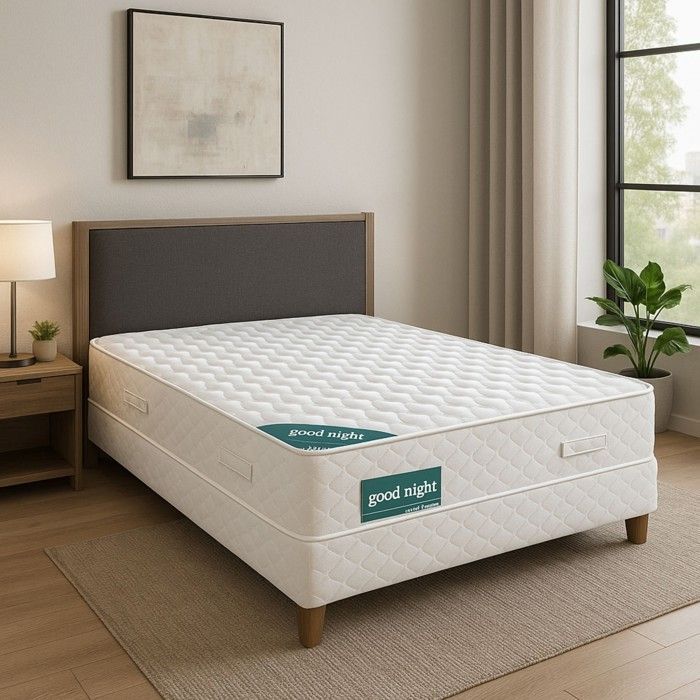 Mattress - Golden Nights - 180x200 cm - Extra Firm - Non-Deformable Foam - High Resilience 35 kg/m3