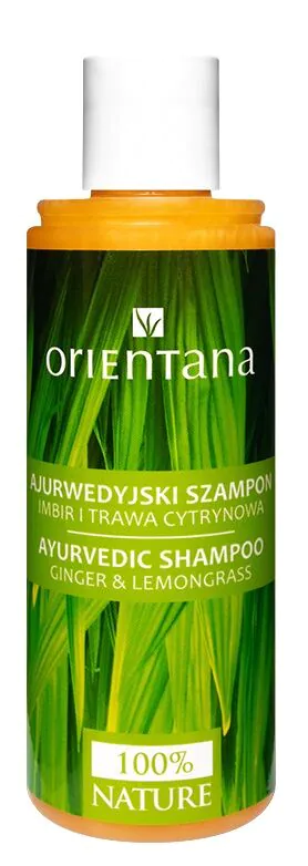 Orientana Szampon do włosów Imbir i Trawa Cytrynowa