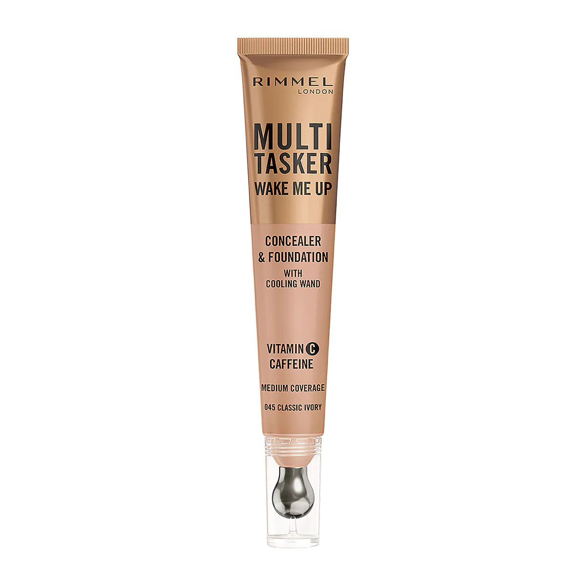 Rimmel Multitasker Wake Me Up Korektor 2w1, 045 Classic Ivory