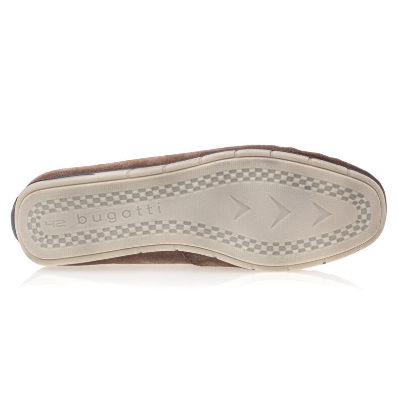 Bruine loafers/bootschoenen voor heren
