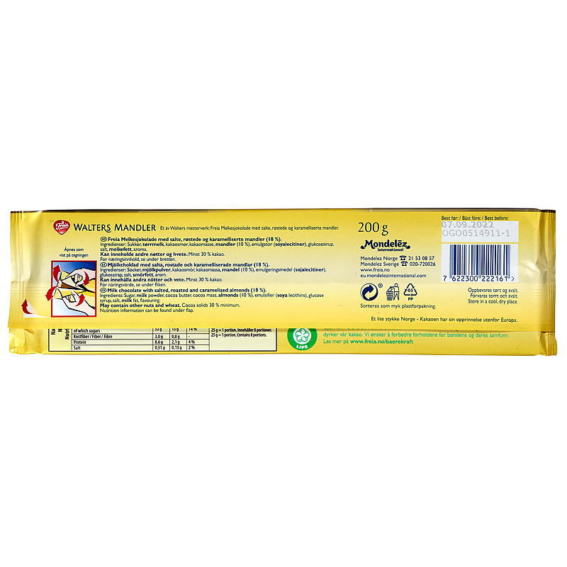 Freia Walters Mandeln 200 g Freia