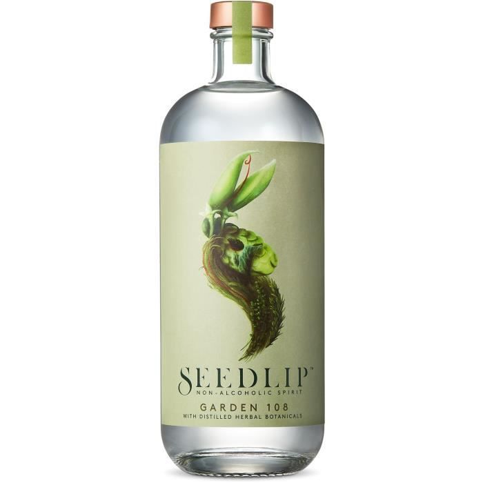 Seedlip Sem Álcool - Aperitivo de Jardim - 0% Vol. - 70 cl