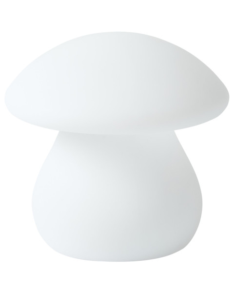 Lampa ogrodowa LED grzybek z pilotem biała
