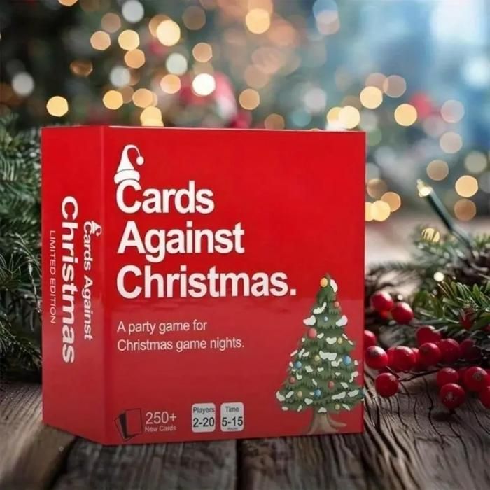Cards Against Christmas - Juego de mesa para adultos, ideal para fiestas navideñas - De 4 a 10 jugadores o más (mayores de 17 años)