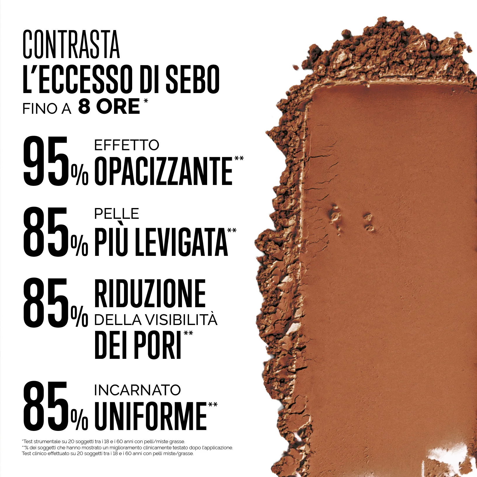 Viso VELVET LOCK - Cipria compatta