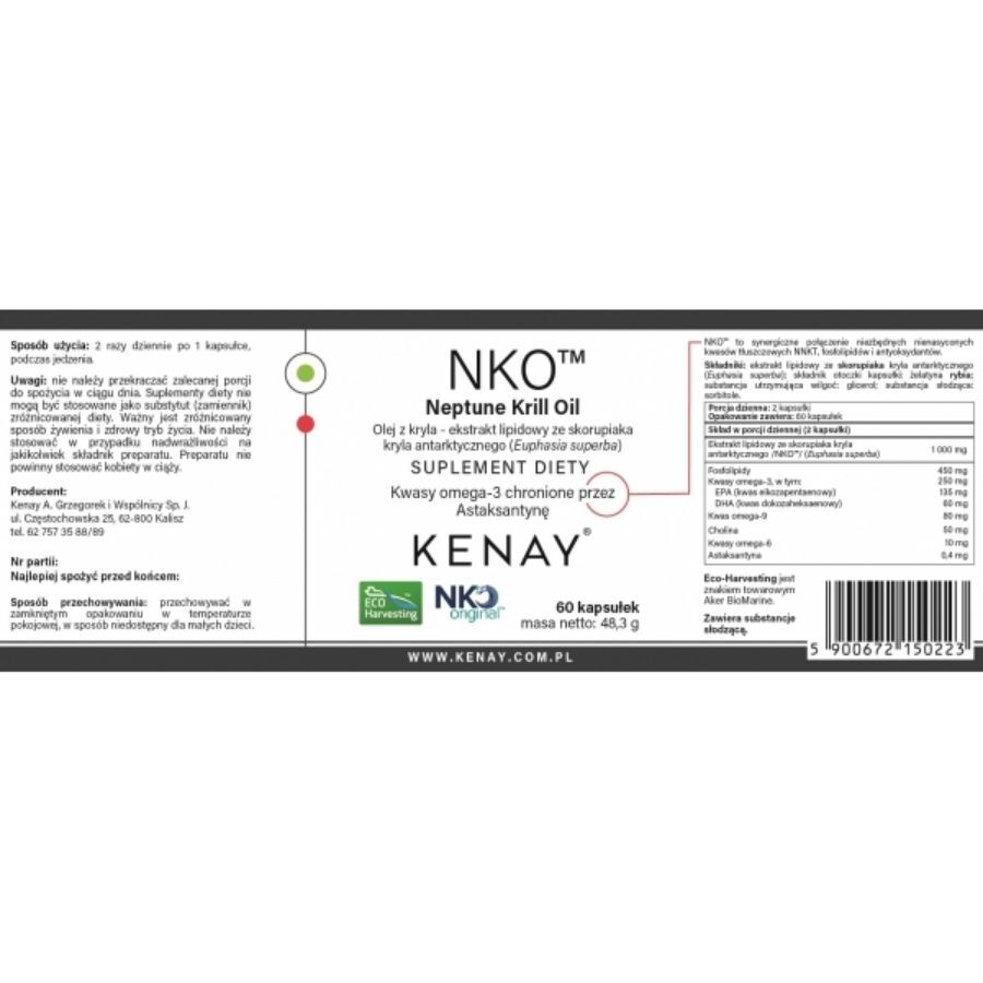 Olio di krill NKO del Kenya