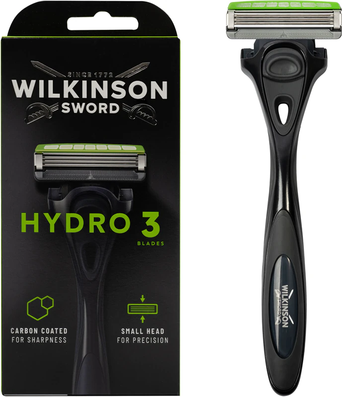 Aparelho de barbear Wilkinson Sword Hydro3 Skin Protection Black Edition